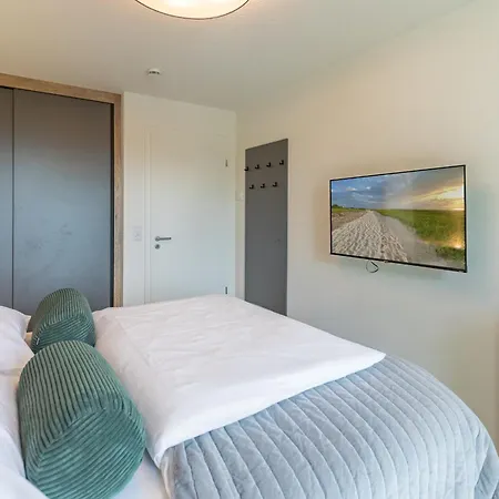 Апартаменты Apartmenthaus Vor Den Halligen Halligwelt De Luxe Нордштранд