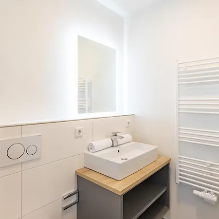 Apartmenthaus Vor Den Halligen Halligwelt De Luxe Lägenhet *