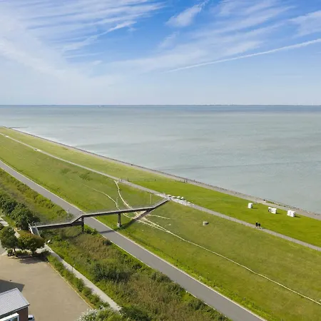 Lägenhet Apartmenthaus Vor Den Halligen Halligwelt De Luxe *
